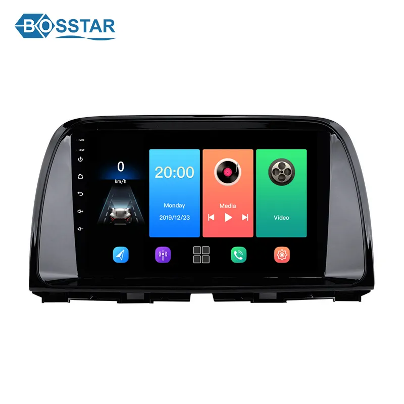 Máy Phát Video Radio Xe Hơi Android 2DIN Dành Cho Mazda CX-5 CX5 2015 Máy Phát Đa Phương Tiện Xe Hơi 4G Carplay Điều Hướng Âm Thanh