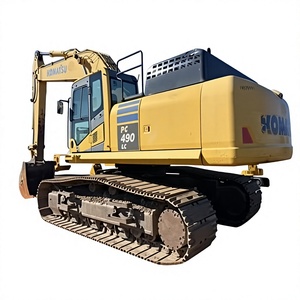 Excavadora Komatsu PC 490 LC de 50 Toneladas Usada, Máquina Hidráulica sobre Orugas con Motor Cummins y Bomba Hidráulica - Product Image 1