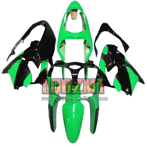 Carénages OEM pour <span class=keywords><strong>KAWASAKI</strong></span> NINJA <span class=keywords><strong>ZX</strong></span>-9R <span class=keywords><strong>ZX</strong></span> 9R <span class=keywords><strong>9</strong></span> ZX9 <span class=keywords><strong>R</strong></span> 900 CC ZX9R Vert noir 02 03 49LQ.33 900CC ZX900C 2002 2003 Corps d'injection - Product Image 1