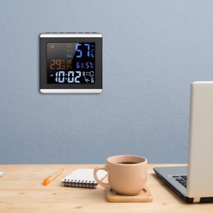 Reloj de Mesa Digital Electrónico Inteligente con Pantalla LED a Color, Estación Meteorológica, Calendario, Alarma, Función de Repetición y Retroiluminación para el Hogar - Product Image 2