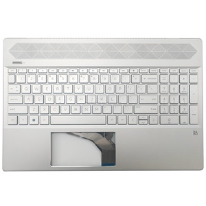 สำหรับแล็ปท็อป HP 15-CS ซีรีส์ฝาครอบด้านบนที่วางฝ่ามือพร้อมคีย์บอร์ด L24752-001 - Product Image 1
