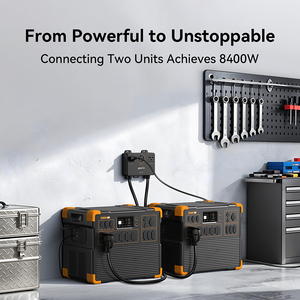 Renewable Energy 3600W 4200W Portable Power Station <b>Solar</b> <b>Generator</b> Battery With Folding Portable <b>Solar</b> Panels for Outdoor Home - Product Image 3