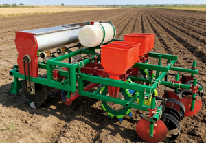 Semoir et cultivateur motorisé multifonctionnel à 2 rangs et quatre roues pour usage agricole, avec pulvérisation et fertilisation pour arachides/maïs/haricots - Product Image 3