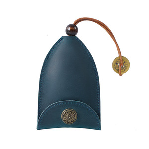 เคสกุญแจประตูรถหนัง Crazy Horse กระเป๋ากุญแจอเนกประสงค์ทำด้วยมือย้อนยุคสำหรับผู้ชายผู้หญิง - Product Image 2