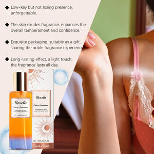 Perfume corporal de mujer de 100ml, fragancia de planta Natural personalizada, elegante, romántico, suave, líquido de nebulización, Etiqueta Privada - Product Image 2