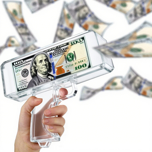 Cañón <span class=keywords><strong>de</strong></span> <span class=keywords><strong>dinero</strong></span> acrílico transparente, tirador <span class=keywords><strong>de</strong></span> pistola <span class=keywords><strong>de</strong></span> <span class=keywords><strong>dinero</strong></span> para <span class=keywords><strong>videos</strong></span> influyentes, Clips <span class=keywords><strong>de</strong></span> redes sociales para cumpleaños, Navidad, papel <span class=keywords><strong>de</strong></span> plástico - Product Image 3