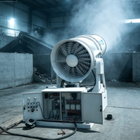 Tecnología de Cañón de Niebla Rainmaker para Soluciones Agrícolas contra la Sequía, Cañón de Niebla, Máquina de Pulverización de Polvo, Nebulizador de Agua