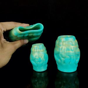 YOCY Penis Enlargement Large Dragon Knot for <b>Dildos</b> Sex Toy for Men Cock Sleeve Waterproof Soft Silicone Detachable for Men - Product Image 3