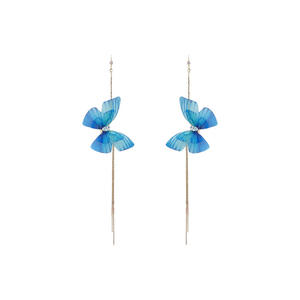 ต่างหูห้อยรูปดอกไม้สไตล์วินเทจสำหรับผู้หญิง ปี 2026 ทำจากโลหะผสมสังกะสี ชุบทอง 14K เหมาะสำหรับงานปาร์ตี้ - Product Image 2