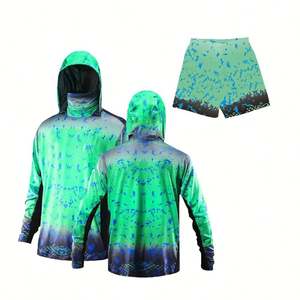 2025 nuevo estilo de secado rápido UPF 50 + IMPRESIÓN Digital 100% poliéster ropa de pesca Unisex camisas de rendimiento de manga larga transpirables - Product Image 3