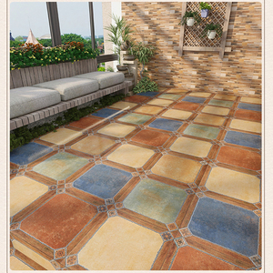 Longstar 2024 Vente en gros de carreaux de sol en céramique rustique en porcelaine 600*600MM, style européen, carreaux de sol pour restaurant <span class=keywords><strong>Platio</strong></span> - Product Image 4