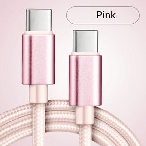 Nylon Braid Fast Charging Data <b>Cable</b> 1M Type-C to Type-C Fast Charging <b>Cable</b> for Phone Tablet - Product Image 6