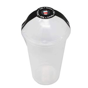 Etiquetas Autoadhesivas Anti-Falsificación, Impermeables y a Prueba de Manipulación, Etiquetas Oblongas de BOPP Seguras para Tapas de Vasos, Embalaje - Product Image 6