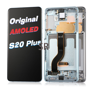 Grossiste Téléphone Portable LCD Écran Super OLED pour Samsung <span class=keywords><strong>S20PLUS</strong></span> G9860 S20 + Écran avec Cadre Support Ecran d'Empreintes Digitales - Product Image 1