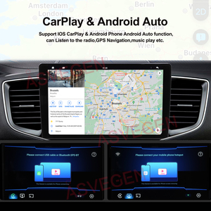 Qualcomm g3986 4 + 64GB Android 13 Car DVD Video đài phát thanh Player cho 9 "10" phổ Car Stereo màn hình với GPS navigation Carplay - Product Image 6