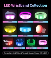 Pulsera LED con Control Remoto y Logotipo Personalizado, Programable RGB, para Conciertos, Estadios, Eventos, Iluminación para Grandes Grupos de Personas