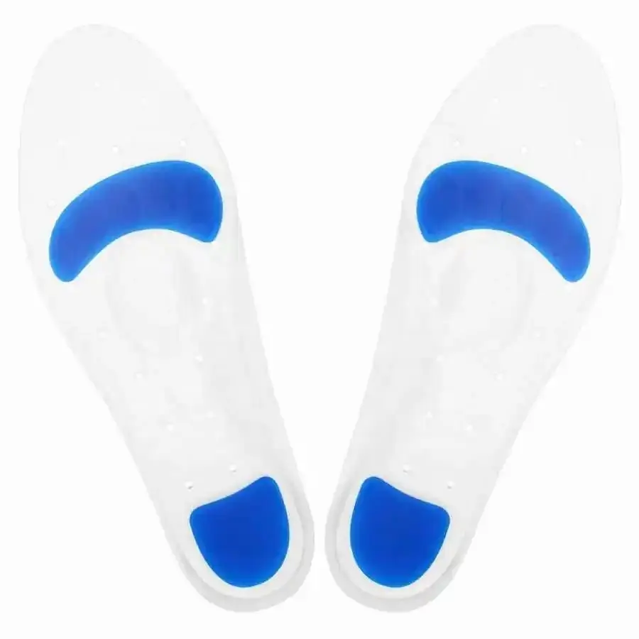 Solette in Silicone supporto arco fascite plantare dolore fatica alleviare scarpe solette uomo donne ortotiche solette assistenza sanitaria