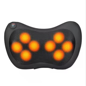 2025 tendance voiture maison voyage pétrissage épaule oreiller masseur électrique chaleur <span class=keywords><strong>Shiatsu</strong></span> cou Massage oreiller - Product Image 1