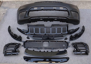 Accesorios de coche Facelift parachoques Kit de carrocería actualización <span class=keywords><strong>SRT</strong></span> 8 Kits de carrocería para Jeep <span class=keywords><strong>Grand</strong></span> <span class=keywords><strong>Cherokee</strong></span> <span class=keywords><strong>2014</strong></span> + - Product Image 2