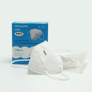 Masker n95respirator partikulat dewasa En149 Ffp2 Nrd, masker bukan tenunan <span class=keywords><strong>Anti</strong></span> debu nyaman - Product Image 1