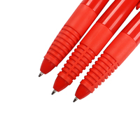 O & Q Creative Festive Christmas Ball Pen 0.7mm Bleu Noir Plastique pour l'écriture de supermarché pour enfants