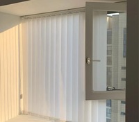 VOBO Solartech Eclipse Fenêtre fixe moderne en alliage d'aluminium à contrôle solaire avec Brise Soleil externe-Immeuble de bureaux et salle de bains