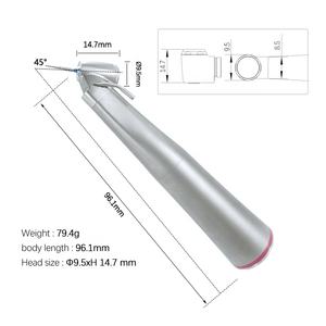 CP-SG45L Elektrische Hoge Kwaliteit 45 Kit Tandheelkundige 1:4.2 Contra-hoek Handstuk met Fiber Optische Led Lage Snelheid Handstuk - Product Image 6