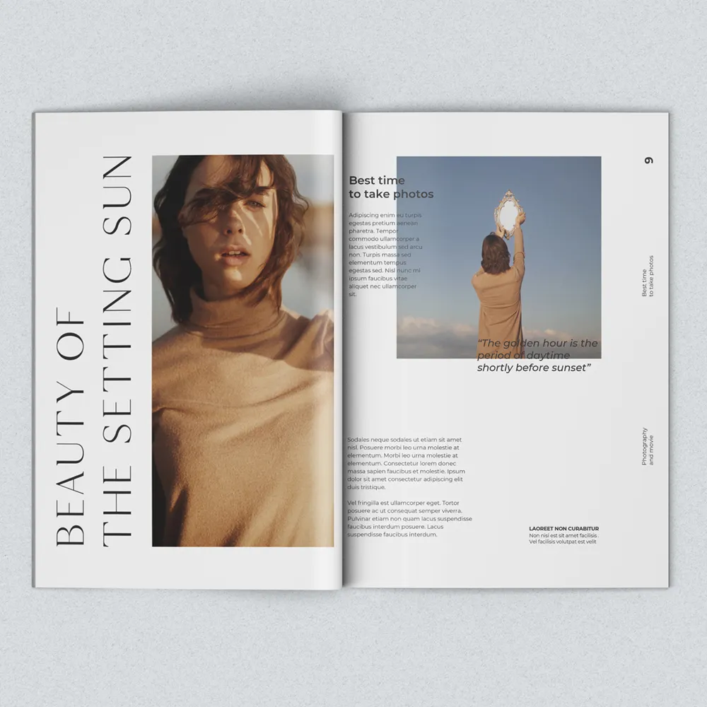 Cheap Custom Fashion Magazine Printing Soft Cover Art Book Design