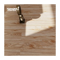 Sentai Valinge Click vinilo grano de madera suelo impermeable interior PVC plástico Spc rollo para suelo laminado de madera