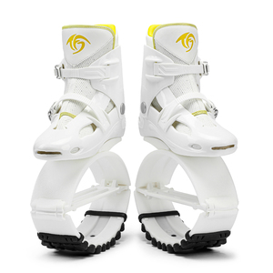 Nouveauté <span class=keywords><strong>Kangoo</strong></span> Jumps Original Adulte Chaussures Rebondissantes Blanc Jaune TFanJump Chaussures de Rebond Sports 2027 - Product Image 3