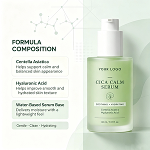 Sérum Cica Marque Blanche 30ml Hydratant Apaisant Essence Visage Logo Personnalisé Fabricant de Soins de la Peau - Product Image 2