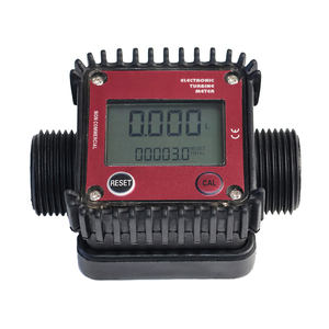 Harga Pabrik Grosir K24 Turbine Digital <span class=keywords><strong>Flow</strong></span> <span class=keywords><strong>Meter</strong></span> untuk Air/Bahan Bakar/Bensin/Solar/Cairan Bersertifikasi CE Akurasi 0.5% LCD - Product Image 1