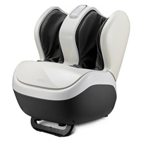 Masseur portable multifonctionnel pour la réflexologie par compression d'air pour les jambes avec chauffage vibratoire et pétrissage au rouleau