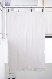 Sang trọng vua nữ hoàng Kích thước Merino len xương cá mô hình chăn 100% len dệt rắn thiết kế ném kẻ sọc cho nhà sofa - Product Image 5