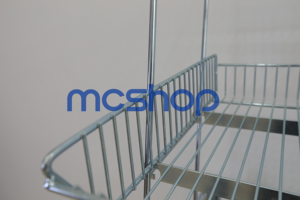 MC Supermarché Promotion Table Fil Affichage Bonne affaire Rayonnage Grille en acier Cages - Product Image 6