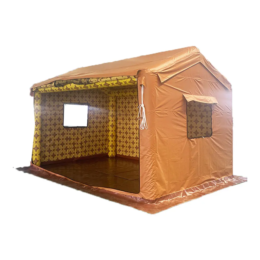 Fornecedores do Oriente Médio Impermeável Inflável Air Camping Outdoor Canvas Tent