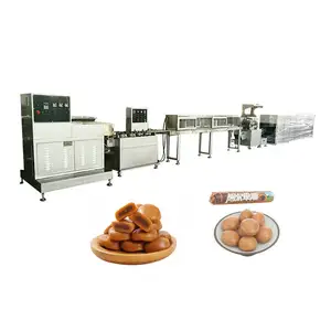 Máquina de fabricación de dulces de Toffee, equipo de fabricación de dulces suaves, gran fábrica de China
