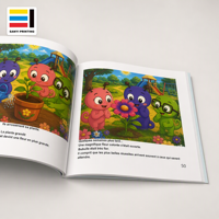 Impression couleur personnalisée, reliure parfaite, impression vif et colorée pour les livres et magazines scolaires pour enfants