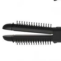 Catokan Rambut 3 in 1 Cool Air Pelurus Rambut Pelat Keramik Ion Negatif Layar LCD Alat Penata Rambut Ionik