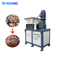 Offre Spéciale d'usine Mini déchiqueteuse de bouteilles en plastique de machine de recyclage de plastique à double arbre