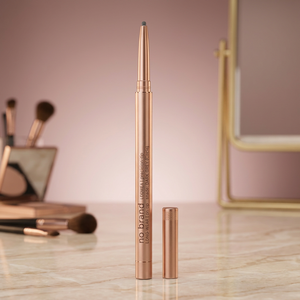 Lápiz de Cejas Triangular 2 en 1 de Doble Punta, Resistente al Agua, de Larga Duración, con Cepillo, Ajustable, con Envase Personalizado para Ojos - Product Image 2