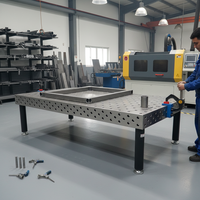 Table de soudage modulaire 3D de grande taille, capacité de charge lourde pour les travaux de soudage de structures en acier