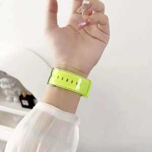 Moda nuevas mujeres hombres correa de reloj Correa Glacier Tpu deportes transparentes gelatina Tpu correa de reloj para <span class=keywords><strong>Apple</strong></span> <span class=keywords><strong>Watch</strong></span> <span class=keywords><strong>Series</strong></span> - Product Image 3