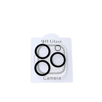 Protecteur d'écran d'objectif de caméra 3D pour iphone 12 13 14 15 pro max verre protecteur d'écran d'objectif de caméra en verre trempé