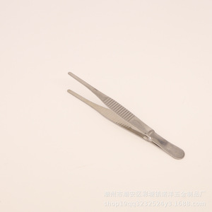 Juego de tres pinzas de acero inoxidable, pegatinas de suculentas DIY con resina epoxi, pinzas Guka, punta redonda con dientes - Product Image 5