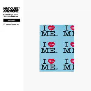 KPOP ILLIT 1er Álbum Sencillo NOT CUTE ANYMORE Weverse CD Álbum Oficial Coleccionable Regalo de Grupo Femenino Coreano Merch Bluewave Pop - Product Image 4