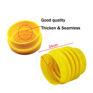 طول 17 سم. غطاء مطاطي بولي يوريثان 24 سم لآلة الدك والضغط من نوع جامبينج جاك لماركة واكر - Product Image 2