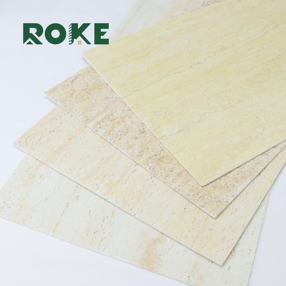 ROKE 600x1200 мм стиль бежевый белый крем микро цемент фарфоровая плитка кухня ванная комната гостиная