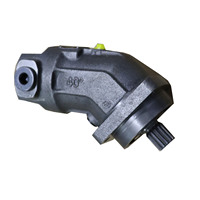 Moteur hydraulique à piston Rexroth série A2FM, cylindrée 28 cm³, couple continu 10 Nm, pour engins de construction lourds