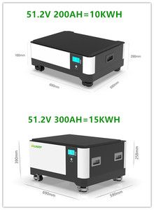 แบตเตอรี่ระบบพลังงานแสงอาทิตย์แบบเรียงซ้อนได้ 48V 200AH 10kwh 20kwh 30kwh 50kwh 51.2v 100ah 5kwh - Product Image 4
